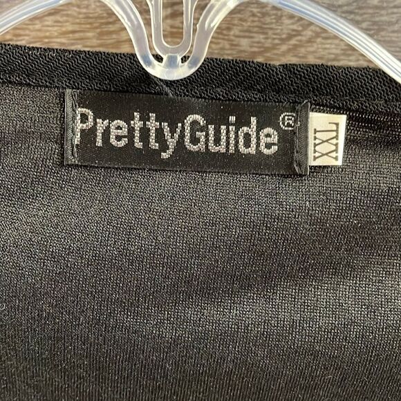 Pretty Guide, XXL, Black and Silver Sequined Top - Picture 4 of 5